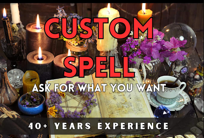 Gig Preview - Cast powerful custom wish spell, custom spell obsession spell, love spell