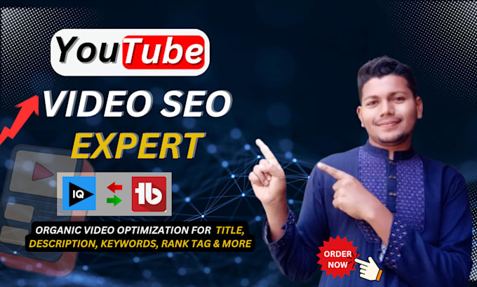 Gig Preview - Do youtube video seo expert and channel manager