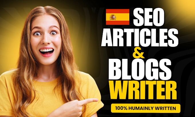 Gig Preview - Write lifestyle articles and blog posts in spanish, SEO writing