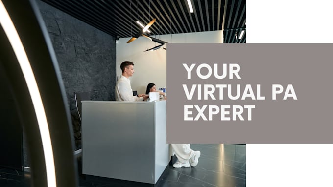 Gig Preview - Be your virtual pa ea expert admin and executive support