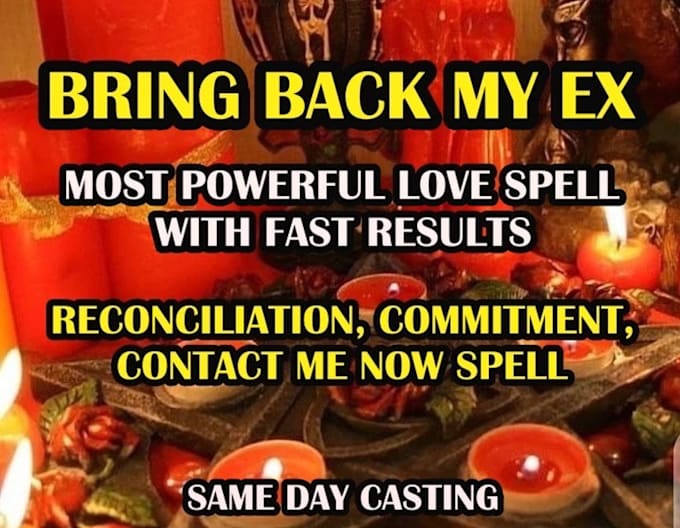 Gig Preview - Cast powerful custom spell, instant stubborn ex back, commitment love spell