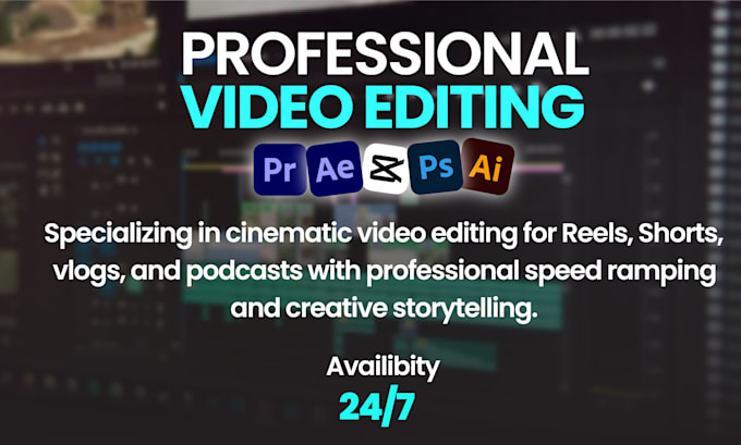 Gig Preview - Provide expert youtube video editing for engaging content