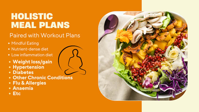 Bestseller - make holistic meal plans and workout plans tailored to your specific needs