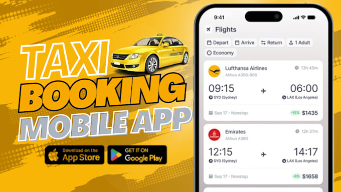 Bestseller - develop taxi booking app ola uber lyft clone android and ios