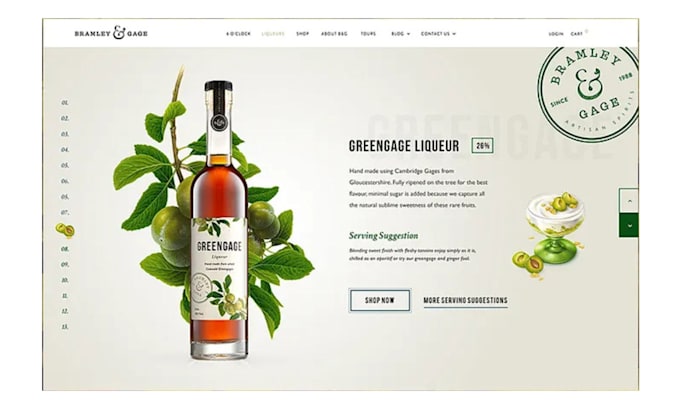 Bestseller - design wine website wine shopify store liquor store wine shopify store