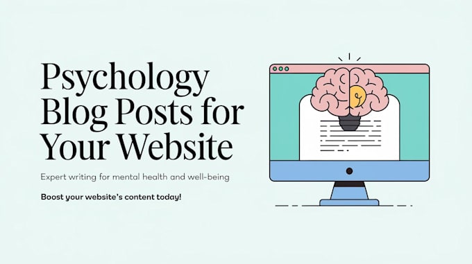 Bestseller - write psychology blog posts for your website