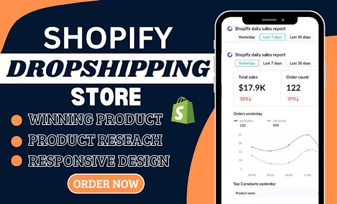 Bestseller - shopify store design create shopify dropshipping store redesign shopify website