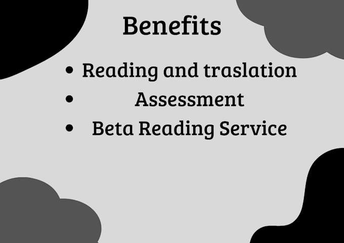 Bestseller - a service of a beta reading