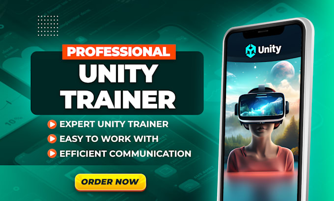 Gig Preview - Be your personal unity 3d trainer