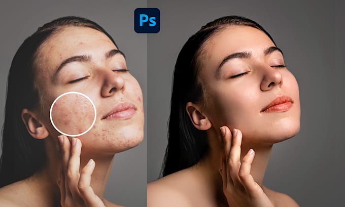 Gig Preview - Fix hair, face headshot skin image retouching, and product editing