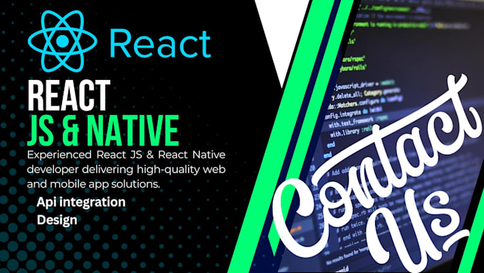 Gig Preview - Develop mobile apps for android and ios using react native