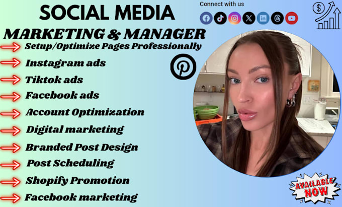 Bestseller - do instagram marketing content creator facebook tiktok ads social media manager