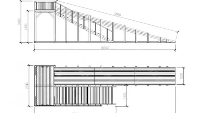 Gig Preview - Create a 2d architectural or structure drawing for you