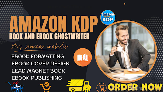 Gig Preview - Format, publish, promote your book on amazon and kindle KDP