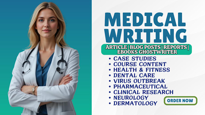 Bestseller - be your ebook writer for your medical research, adhd ebook, nursing,health blogs