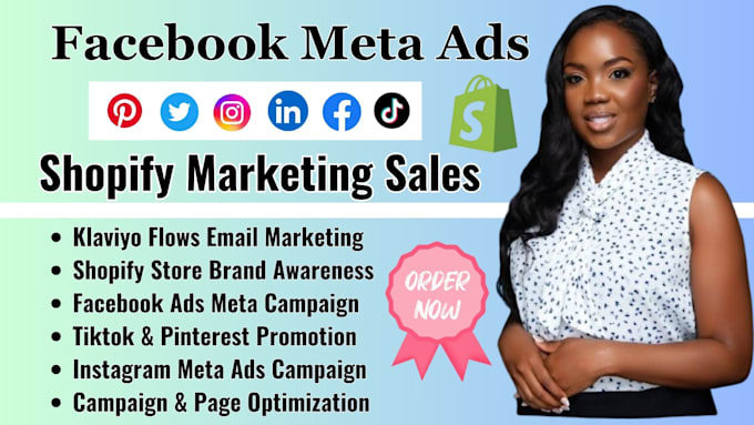 Bestseller - do facebook meta ads, shopify marketing ecommerce store  klaviyo email marketing