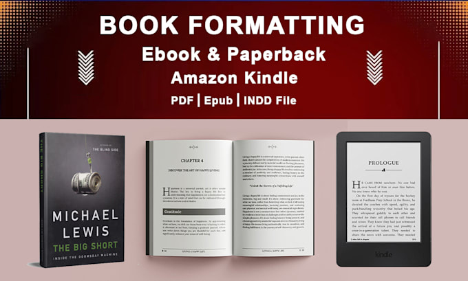 Gig Preview - Professional book design and formatting for print and ebooks