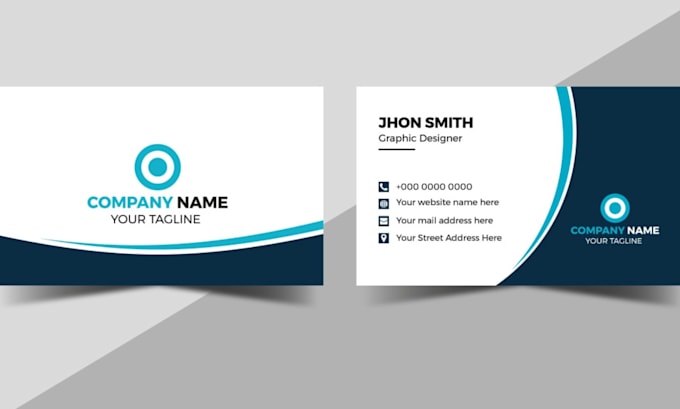 Gig Preview - Do professional luxury business card