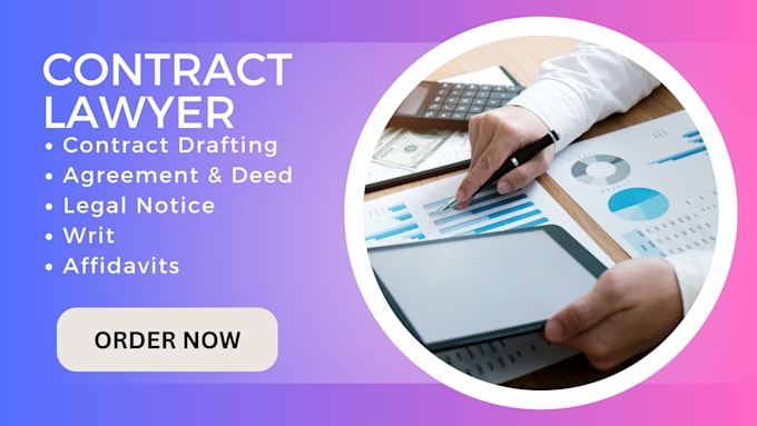 Bestseller - draft contract, agreement or any legal document