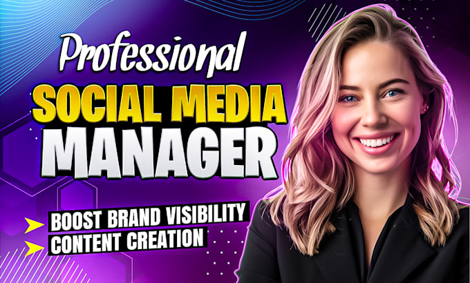 Bestseller - be your social media marketing manager and content creator