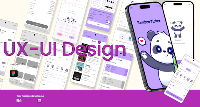 Gig Preview - Do UX UI design for your website design or mobile app design