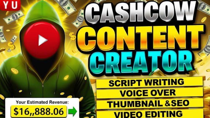 Gig Preview - Create cash cow youtube video for automated cash cow channel