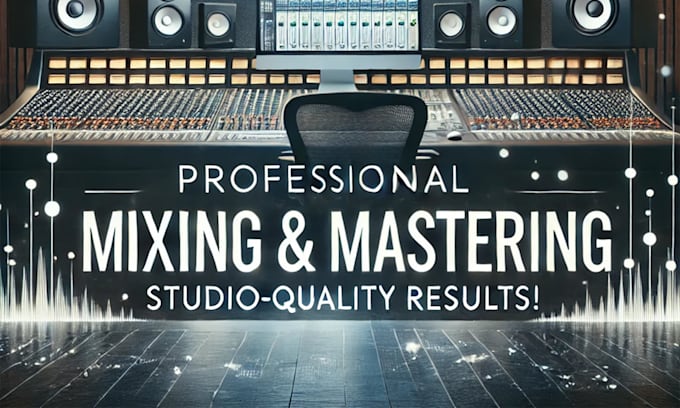 Gig Preview - Professionally mix and master your song