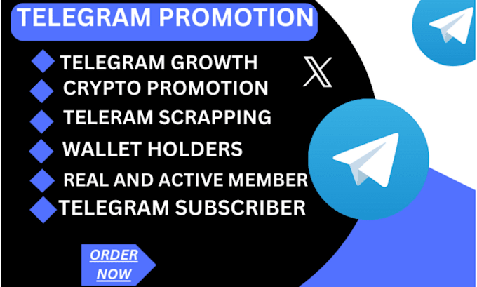 Gig Preview - Crypto promotion, pump fun token, twitter x marketing to telegram referral link