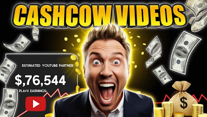 Gig Preview - Create top 10 cash cow videos, cash cow youtube, automated cash cow, cash cow