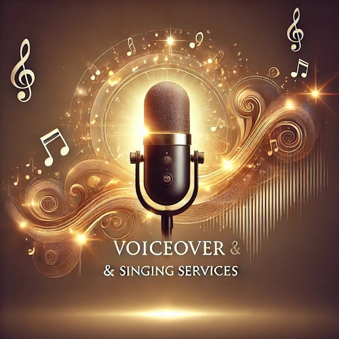 Bestseller - provide professional voiceovers or sing for your project