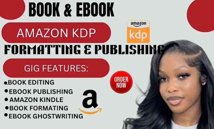 Gig Preview - Book formatting for amazon KDP, children book formatting for paperback book