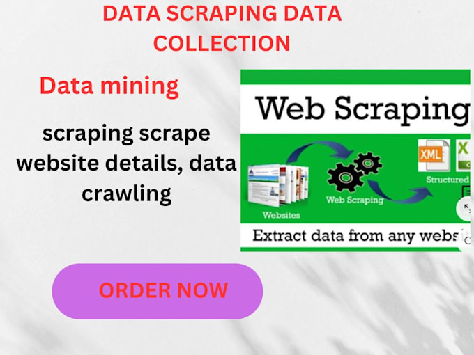 Gig Preview - Do web scraping crawling data mining with nodejs python send you in excel file