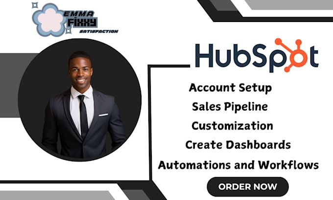 Gig Preview - Set up hubspot dashboards, sales pipelines, custom reports, and workflows