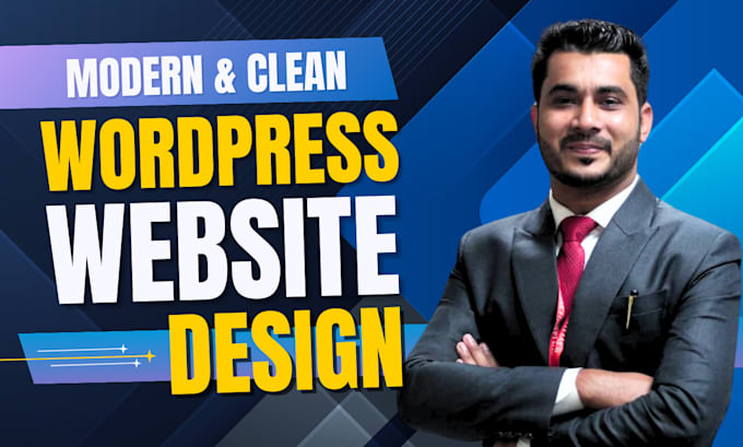 Gig Preview - Create wordpress website design, redesign and business website development