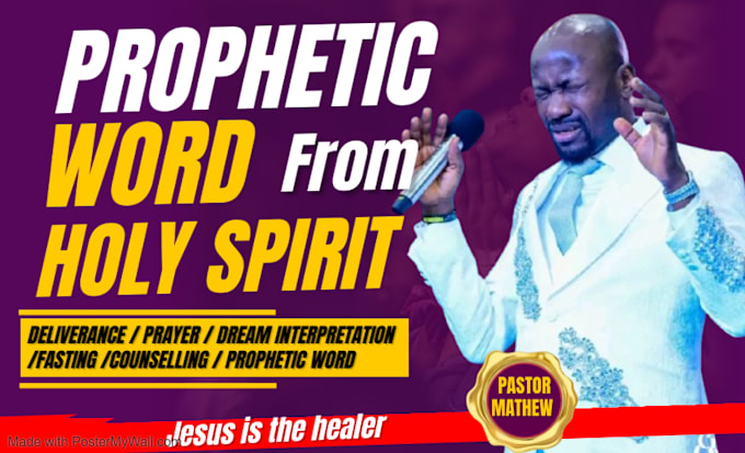 Gig Preview - Give you personalized accurate prophetic word of god for this year 2025