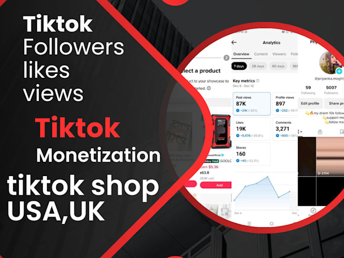 Gig Preview - Setup tiktok shop, tiktok affiliate, tiktok dropshipping, tiktok shop ads