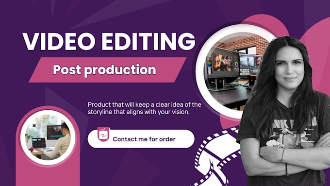 Gig Preview - Do video editing service and post production