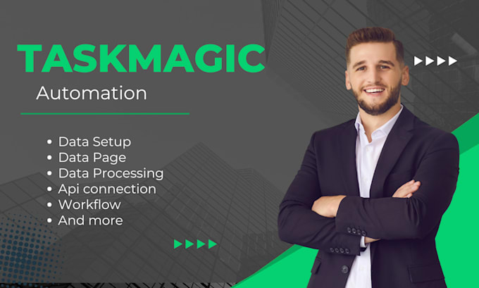 Gig Preview - Setup your workflow automation using taskmagic taskmagic expert