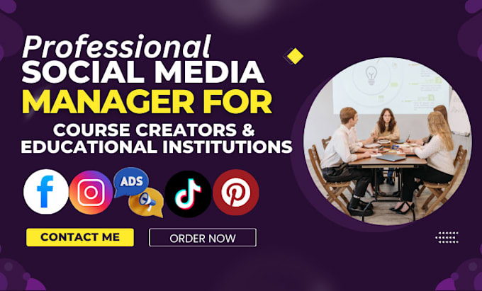 Bestseller - do social media manager for online course creators and educational institutions