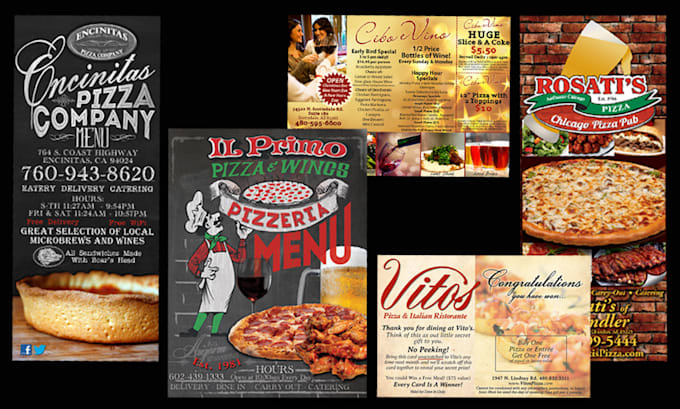 Gig Preview - Design a beautiful and functional menu for your business