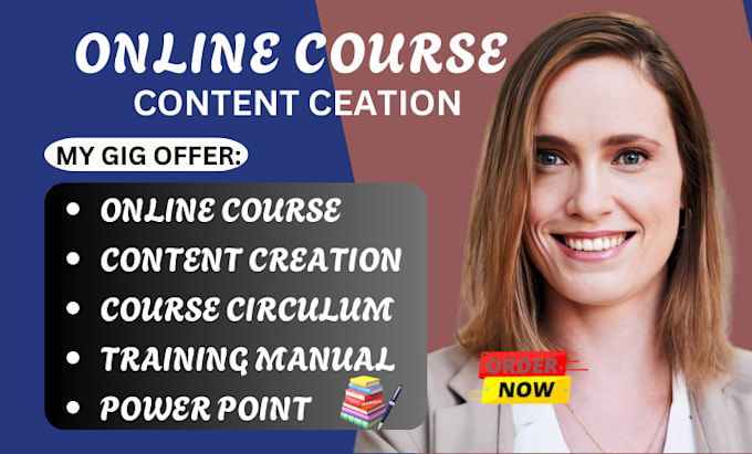 Bestseller - create online course content course creation course curriculum lesson plan ppt