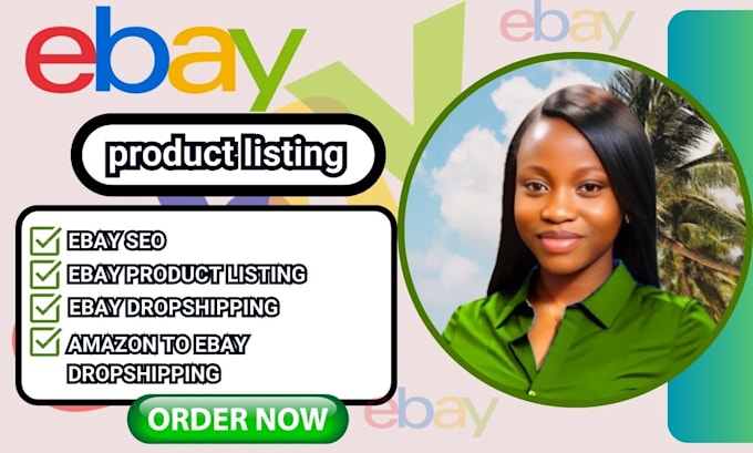 Gig Preview - Do ebay listing SEO ebay product listing amazon to ebay dropshipping poshmark