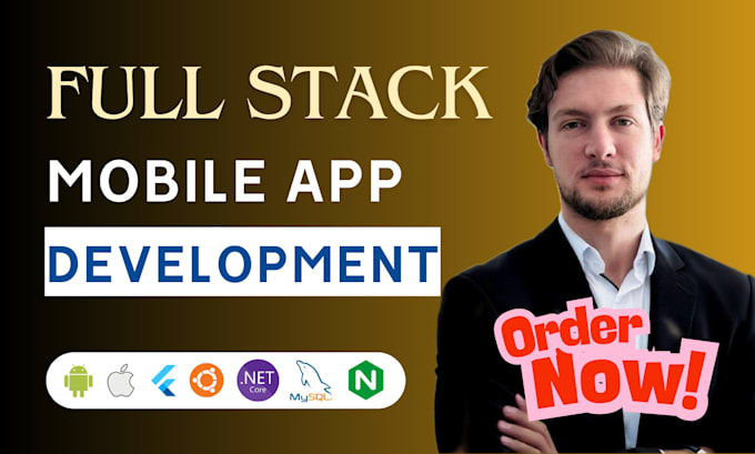 Gig Preview - Do full stack mobile app development, android ios app creation using flutter