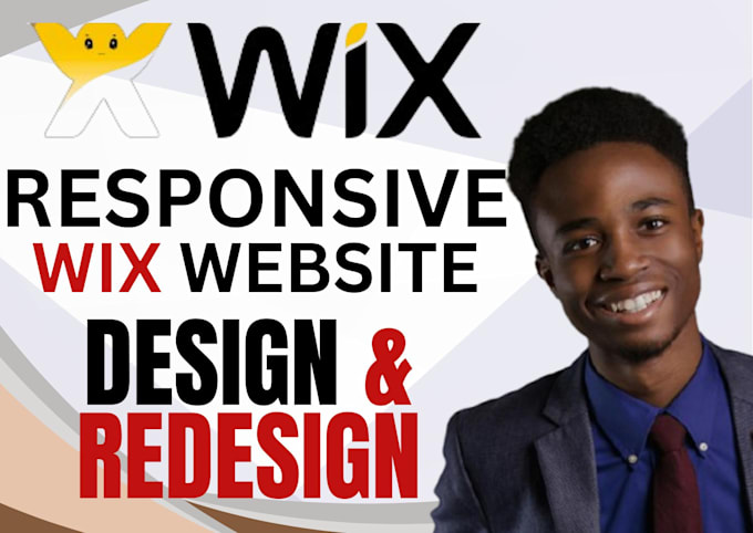 Gig Preview - Create a stunning wix website design wix website redesign wix design