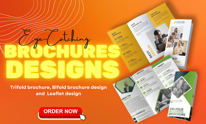 Gig Preview - Design brochure, trifold brochure, bifold brochure design and leaflet design