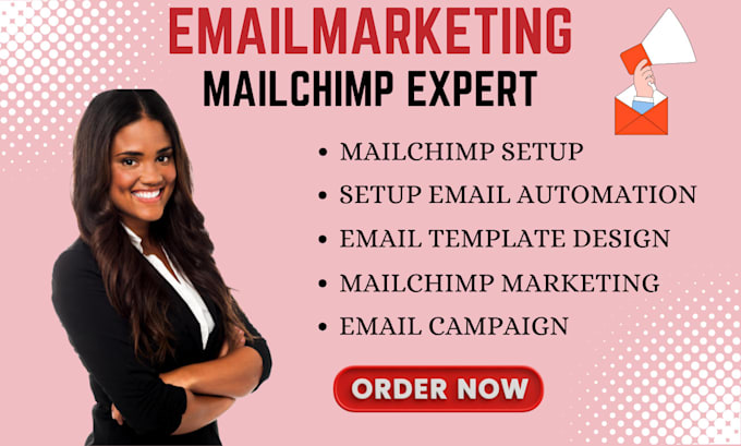 Gig Preview - Send bulk and mass emails campaign, blast cold emails, mailchimp email marketing