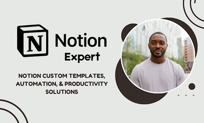 Gig Preview - Do custom notion template, notion workspace, notion expert, notion setup, notion