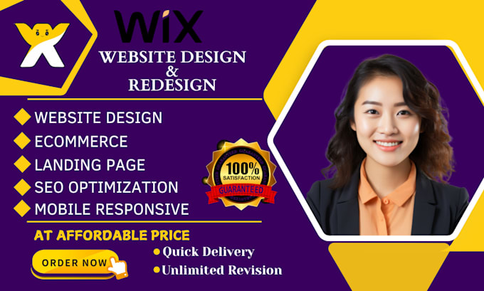 Gig Preview - Design wix website redesign wix website design wix redesign