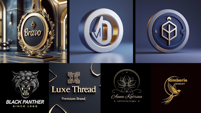 Gig Preview - Create a stunning, professional logo design for your brand