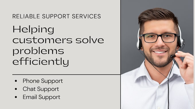 Bestseller - be your professional customer service representative and chat support